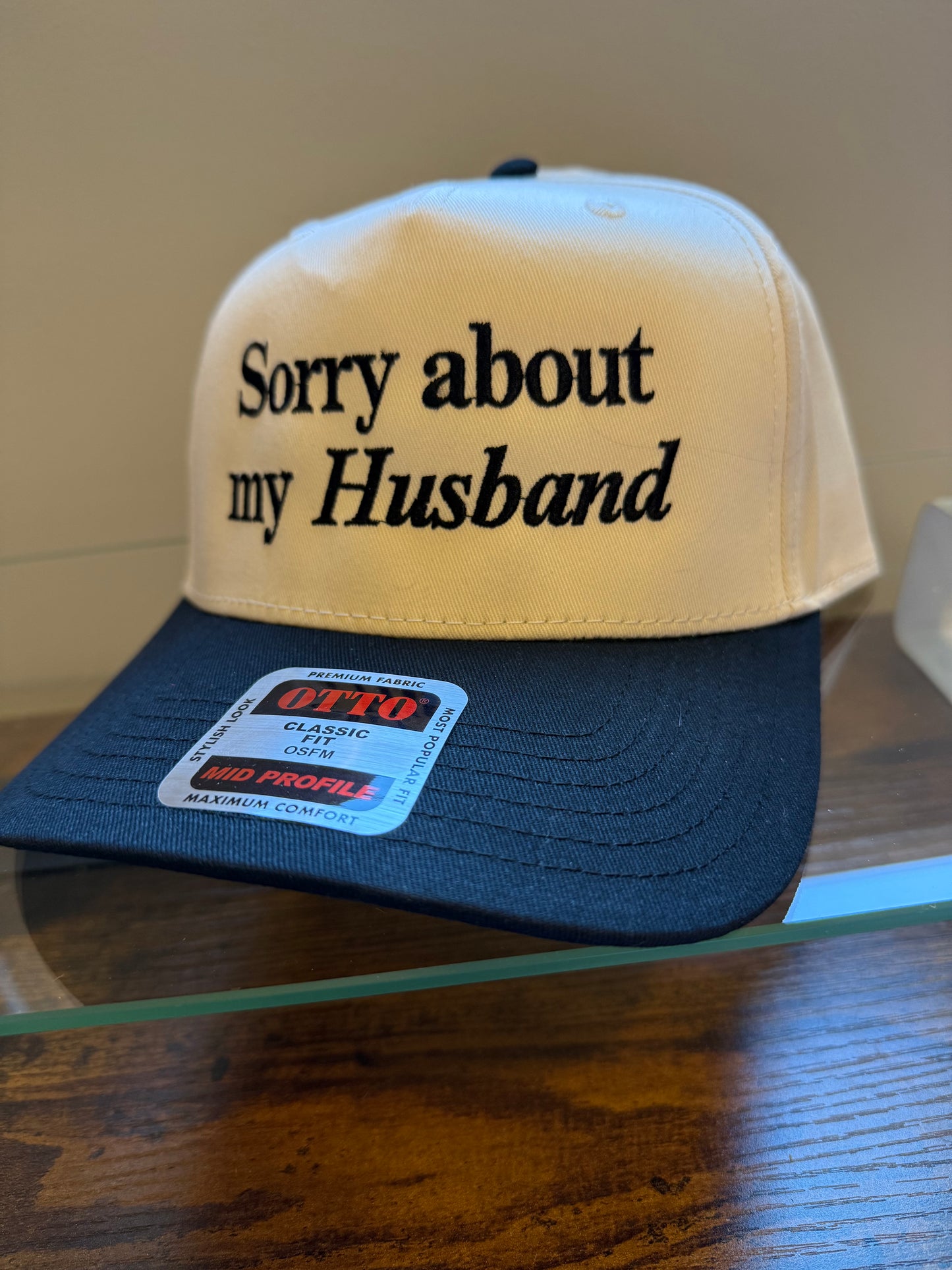 Sorry About My Husband Trucker Hat