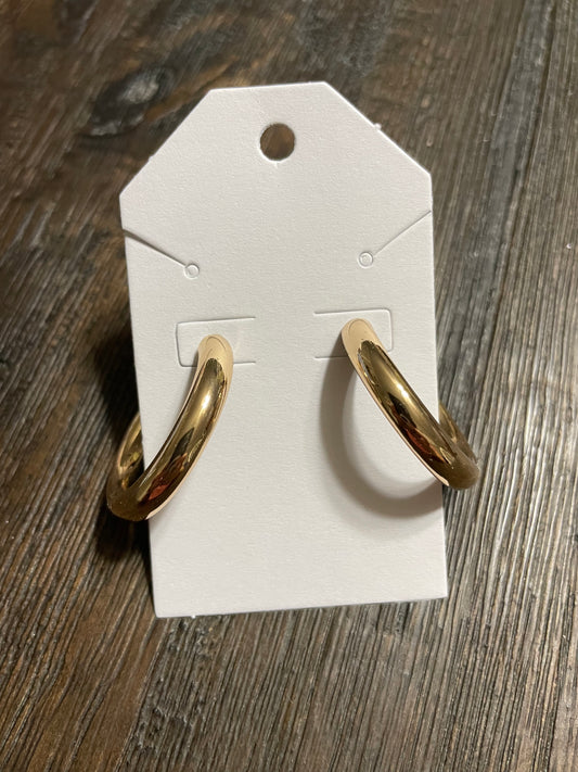 Gold Hoop Earrings