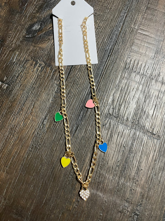 Gold Charm Necklace