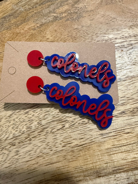 Custom Colonels Earrings