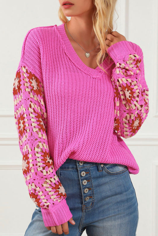 Blush Bloom Sweater